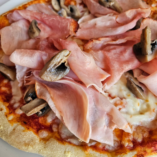 Ham and Mushrooms